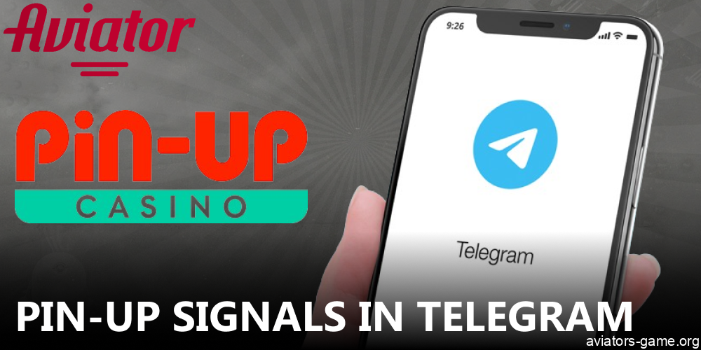 Aviator signals in Telegram for gamblers on Pin-Up