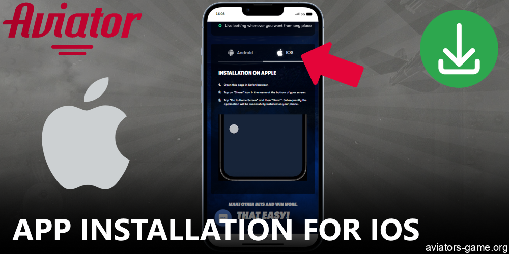 Guide on installing 4rabet Aviator App on iOS