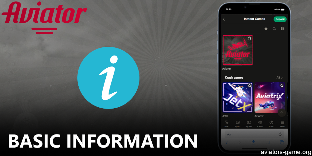 The main characteristics of Parimatch Aviator App