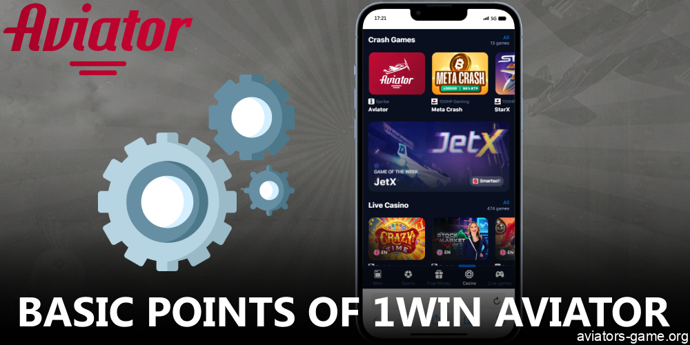 The key features of 1win Aviator app for Android and iOS