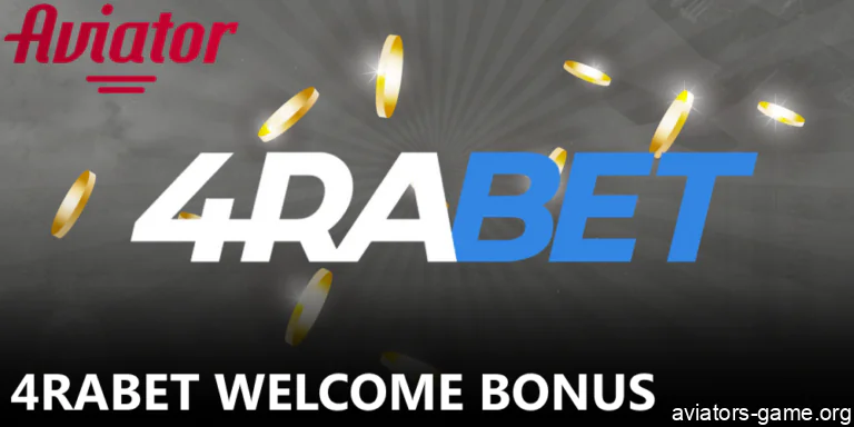 Avaitor welcome bonus avaliable on 4rabet online casino